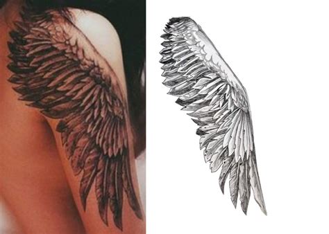 Track Tattoo Wings