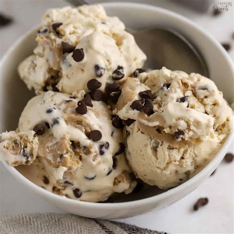 Chocolate Chip Cookie Dough Ice Cream Cake