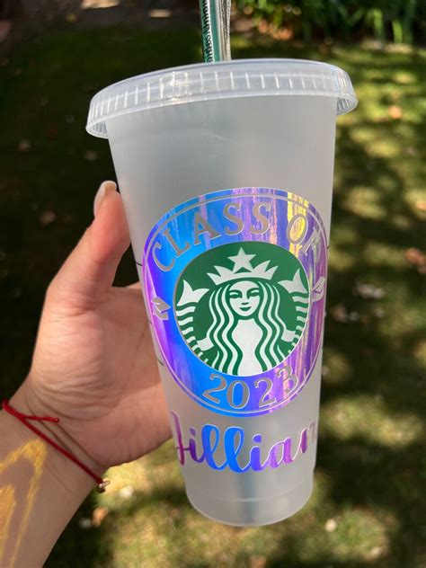 Starbucks Reusable Cold Cups Class of 2023 Starbucks Cup - Etsy