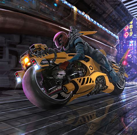 1100x1080 Cyberpunk Bike Runner 1100x1080 Resolution Wallpaper, HD Fantasy 4K Wallpapers, Images ...