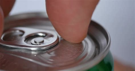 Soda Can Opening Macro Stock Footage SBV-347405278 - Storyblocks