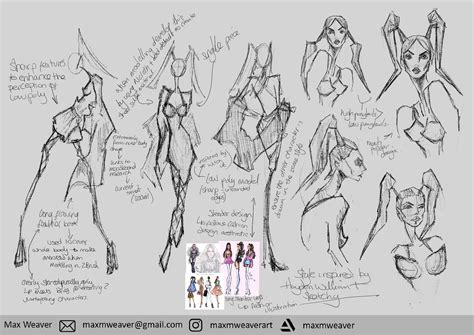 ArtStation - Female character concept sketch