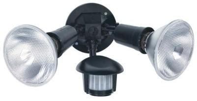 RAB DESSIGN 097821 Outdoor Motion Sensor Lighting 150 W Incandescent Black