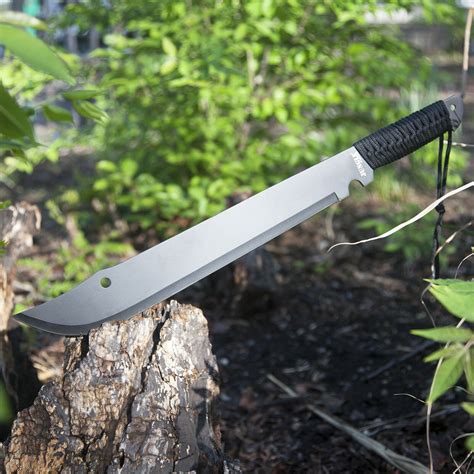 21" Jungle Master Full Tang Fixed Blade Black Machete (JM-021)