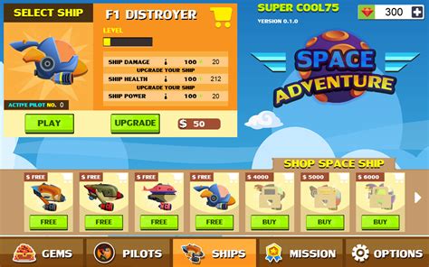 Space Adventure Game - Free Addicting Game