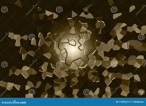 Colorful Falling Dreams 3d Abstract Design Stock Illustration - Illustration of atoms, blood ...