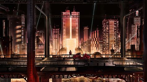 1920x1080 Anime City Scape 4k Laptop Full HD 1080P ,HD 4k Wallpapers,Images,Backgrounds,Photos ...