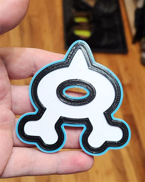 3D Printed Team Aqua Logo - Etsy