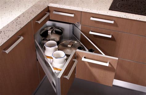 Kitchen: corner cabinets and storage. - VICTORIA ELIZABETH BARNES