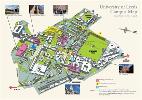 University of Leeds Campus Map