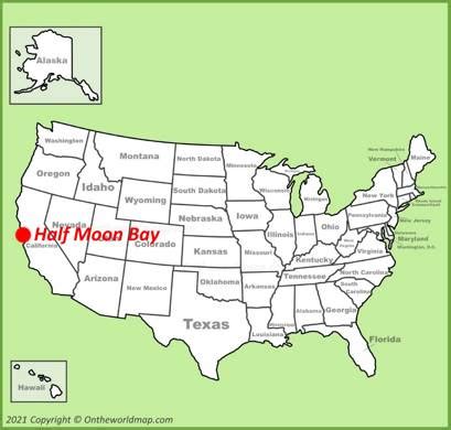 Half Moon Bay Map | California, U.S. | Discover Half Moon Bay with Detailed Maps