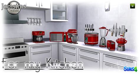 My Sims 4 Blog: Kitchen Appliances by JomSims