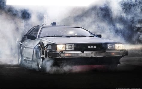 DeLorean Time Machine Wallpaper - WallpaperSafari