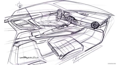 Audi TT | 2015MY | Interior | Design Sketch