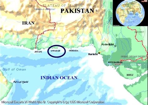 Geography of Gwadar Port 3 (Gwadar Port Control Transferred to China ...