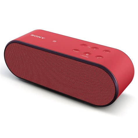 Sony SRS-X2 Ultra Portable Bluetooth Speaker (Red) SRSX2/RED B&H