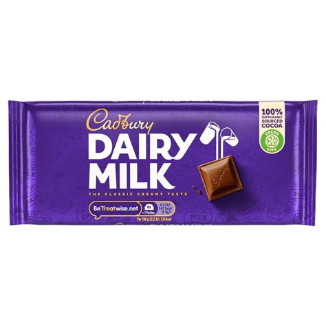 Cadbury Dairy Milk Chocolate Bar 110g | British Online