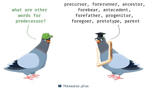 Words Predecessor and Precursor have similar meaning