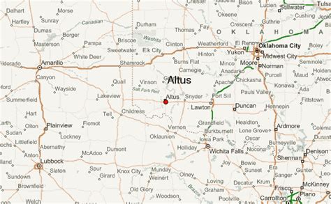 Altus Plateau Map