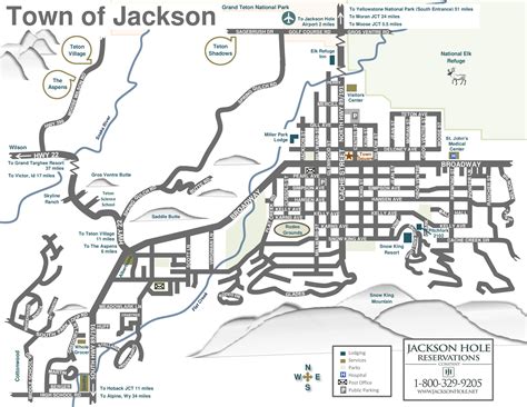 Jackson Hole Area Maps