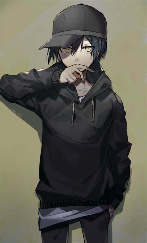 🔥 [40+] Anime Guy With Hoodie Wallpapers | WallpaperSafari