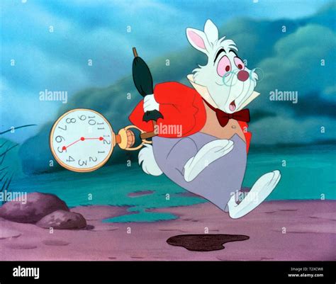 Alice in wonderland white rabbit hi-res stock photography and images - Alamy