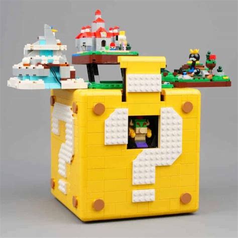 Super Mario 64 Question Mark Block 71395 Ideas Creator Series 2064Pcs Building Blocks Kids Toy ...