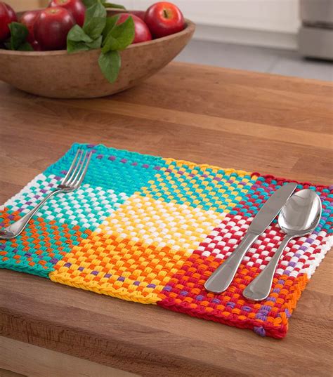 Knit Placemat Patterns at Kristin Blanchard blog