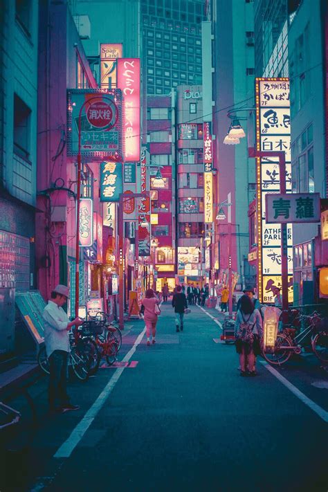 Aesthetic Japan City Wallpapers - Wallpaper Cave