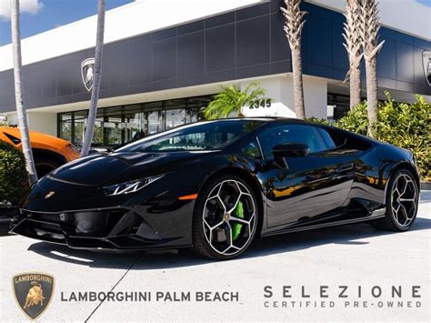 Used 2023 Lamborghini Huracan EVO AWD Coupe in West Palm Beach FL