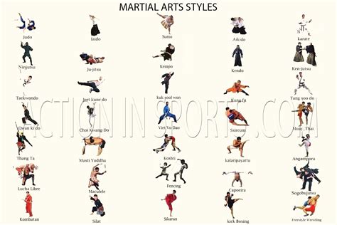 Different Types Of Karate