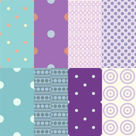 Dots patterns set By elyomys | TheHungryJPEG