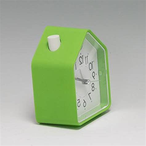 Seiko Analog Alarm Clock Chirping Bird Green NR434M