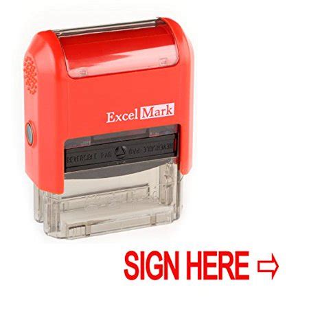 SIGN HERE STAMP - Walmart.com