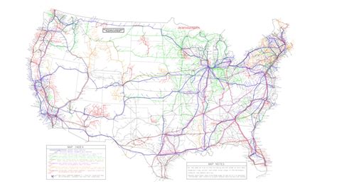 Every Bus and Amtrak Route Across the US, Mapped