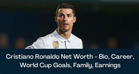 Cristiano Ronaldo Net Worth 2024 - Bio, Career, World Cup Goals, Family, Earnings