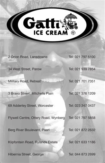 Gatti Ice Cream Factory Shop in Mitchells Plain, Western Cape | The A-Z of Factory Shops