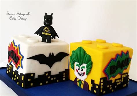 LEGO BATMAN CAKE - Decorated Cake by Susan Fitzgerald - CakesDecor