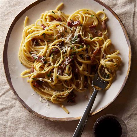 Linguine Carbonara Recipe - Quick From Scratch Pasta