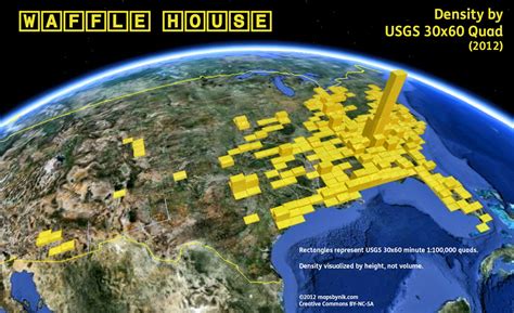 A Map of All the Waffle House Locations in America | HuffPost