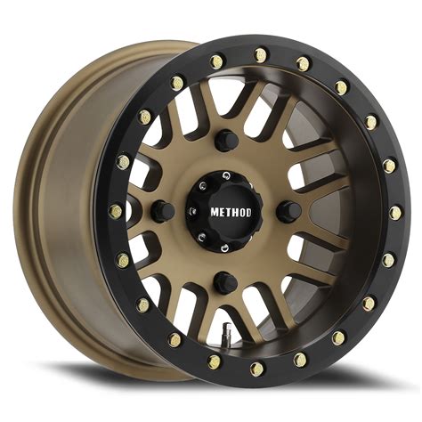 Bronze Beadlock UTV and ATV Wheel | Method Race Wheels