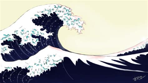 japanese waves by lilkao on DeviantArt