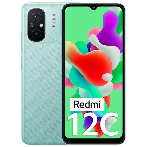 Buy Redmi 12C (6GB RAM, 128GB, Mint Green) Online - Croma