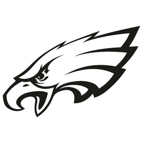 Philadelphia Eagles Black SVG | Philadelphia Eagles NFL Team Logo vector File