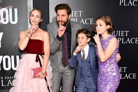 Emily Blunt and John Krasinski at A Quiet Place NYC Premiere | POPSUGAR Celebrity