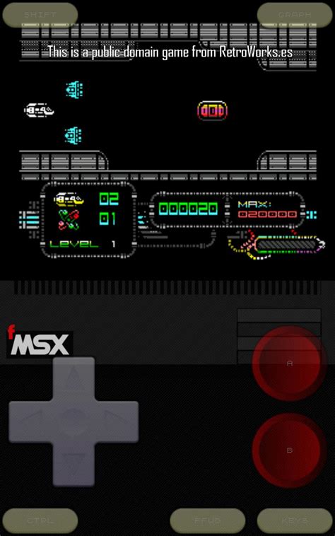 Android için fMSX+ MSX/MSX2 Emulator Son Sürüm 6.0.3