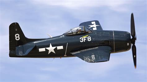 Navy Grumman World War II F8 Bearcat Navy Aircraft, Aircraft Photos, Wwii Aircraft, Fighter ...