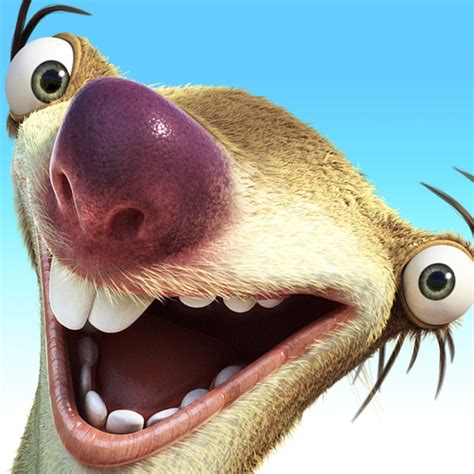 Sid Ice Age Adventures Sloth Manfred Scrat, PNG, 1024x1024px, Sid ...