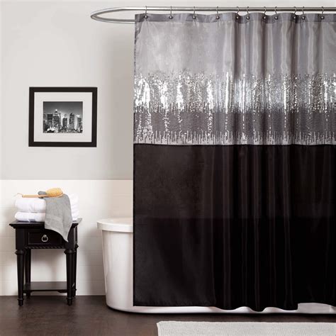 Black Shower Curtains – Curtains & Drapes