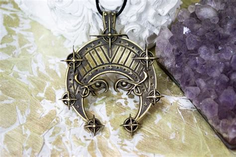 The Symbol Selune Pendant - Etsy